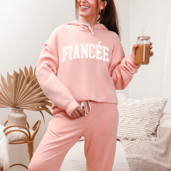 Fiancée Hoodie | Bride to Be Sweatshirt | Engagement Gift | Bridal Shower Outfit