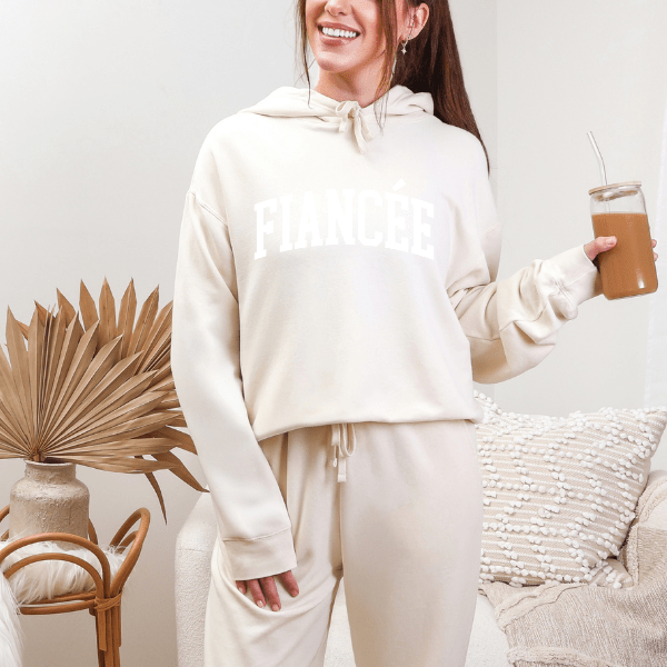 Fiancée Hoodie | Bride to Be Sweatshirt | Engagement Gift | Bridal Shower Outfit