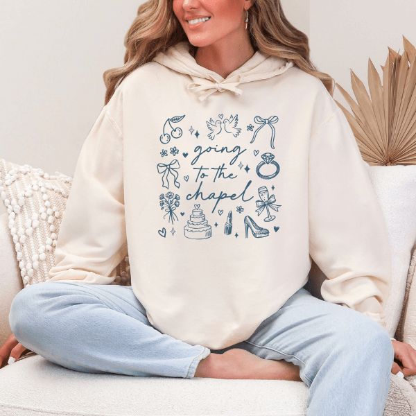 Going to the Chapel Hoodie | Bride to Be Sweatshirt | Engagement Gift