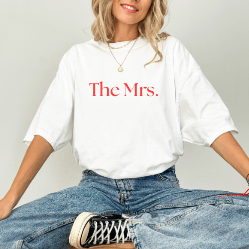 The Mrs. Tee | Bride Shirt | Newlywed Gift | Honeymoon Outfit