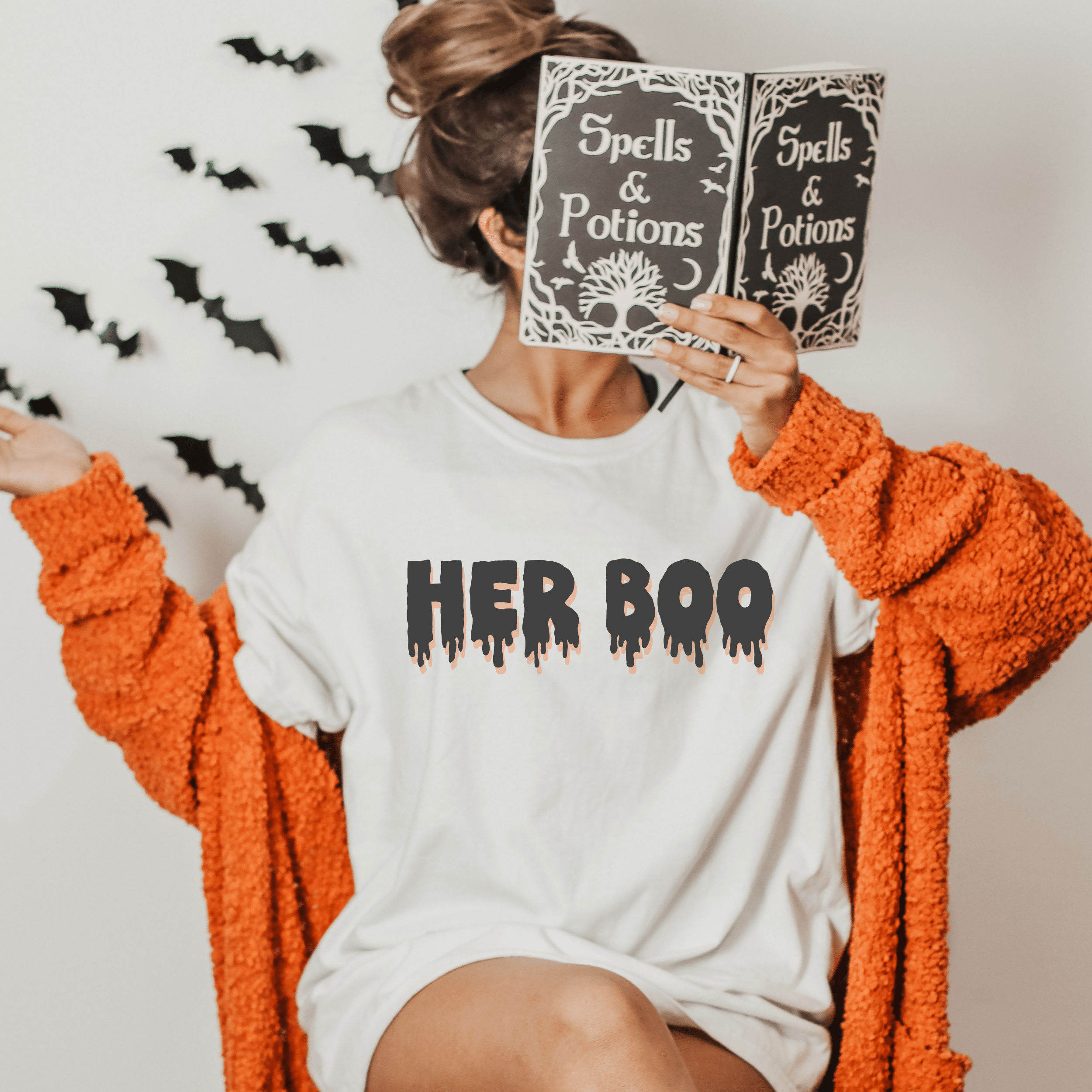 HER BOO" T-Shirt | Bride Shirt | Engagement Gift | Bridal Shower Outfit