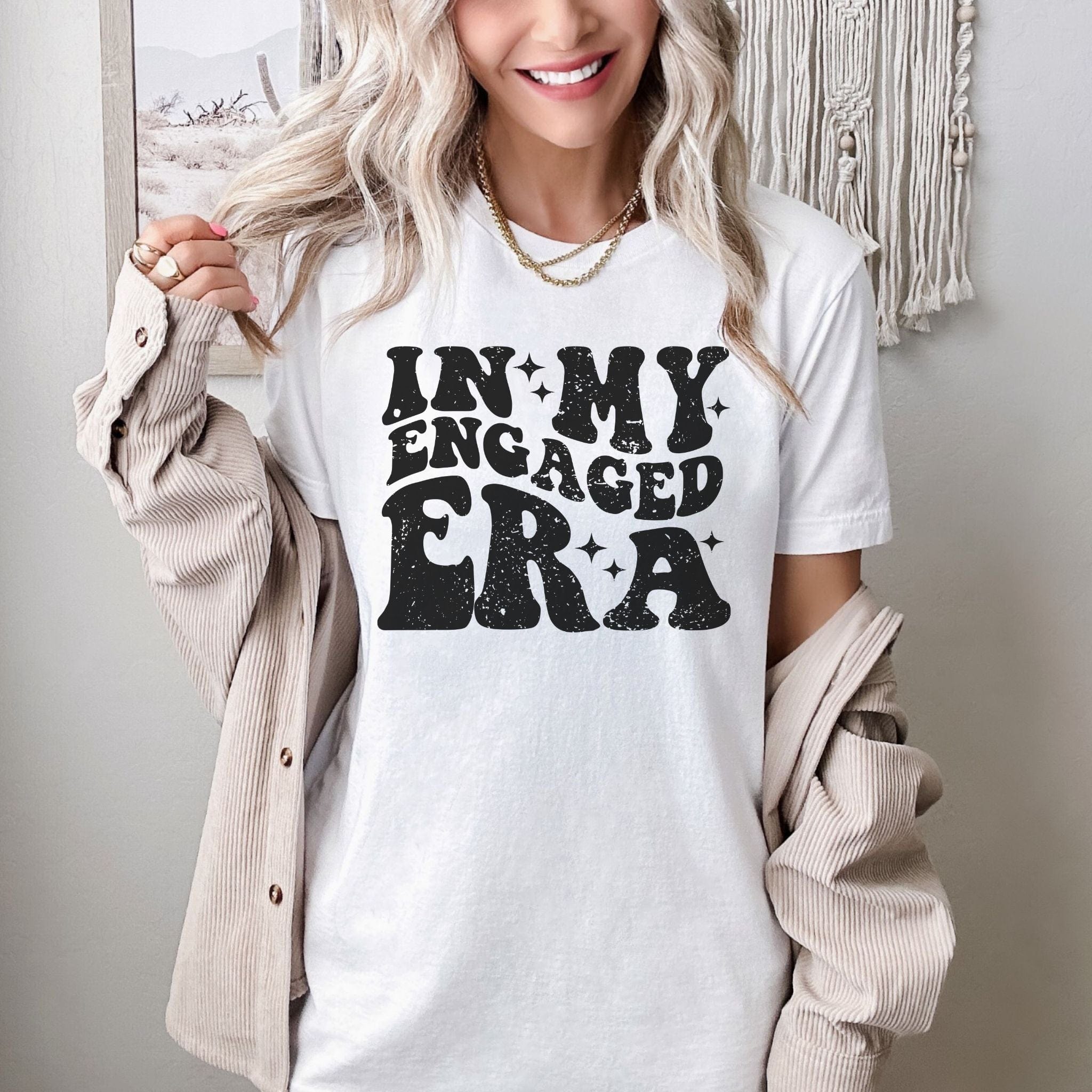 Engaged Era T-Shirt | Bride Shirt | Engagement Gift | Bridal Shower Outfit