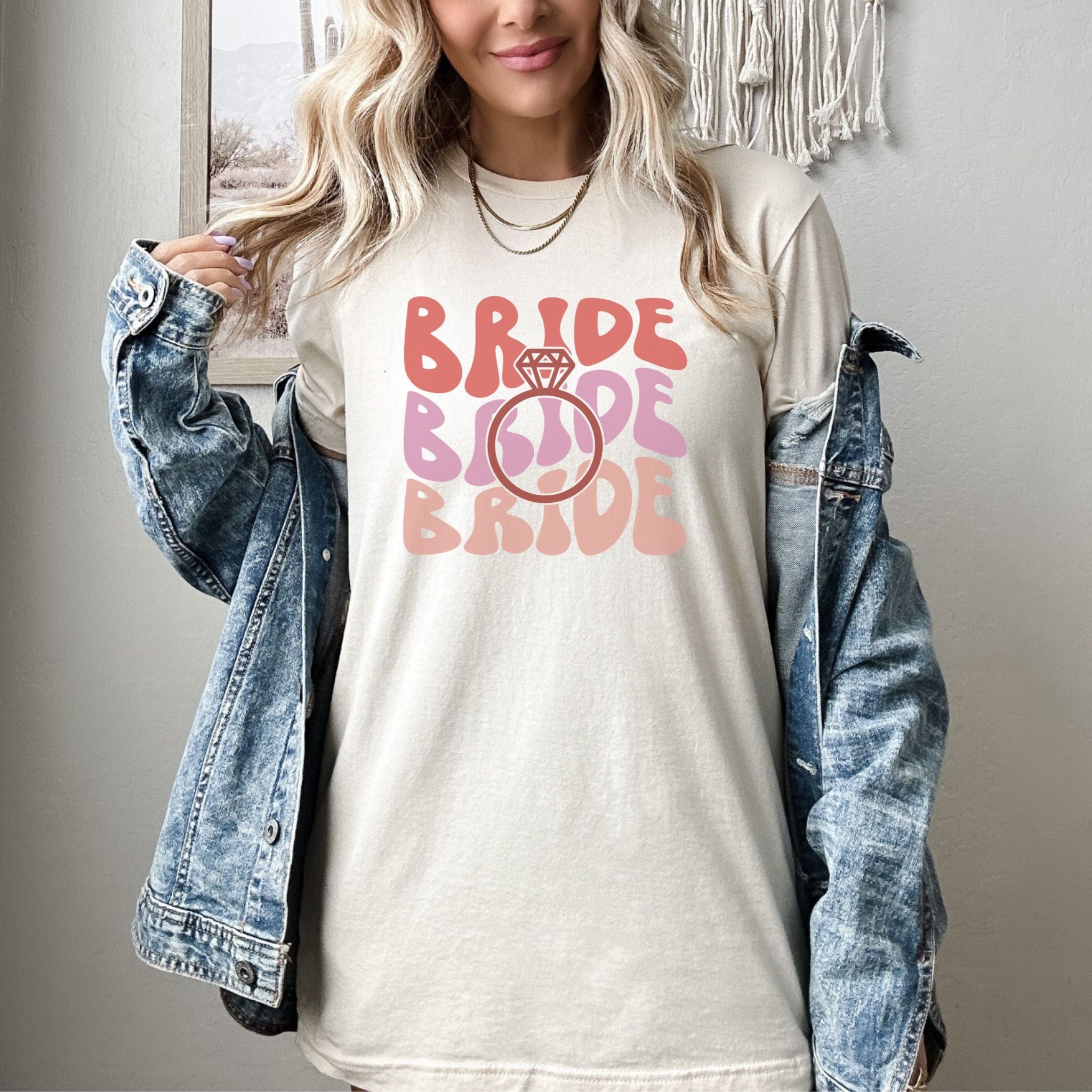 Bride Ring T-Shirt | Bride Shirt | Engagement Gift | Bridal Shower Outfit