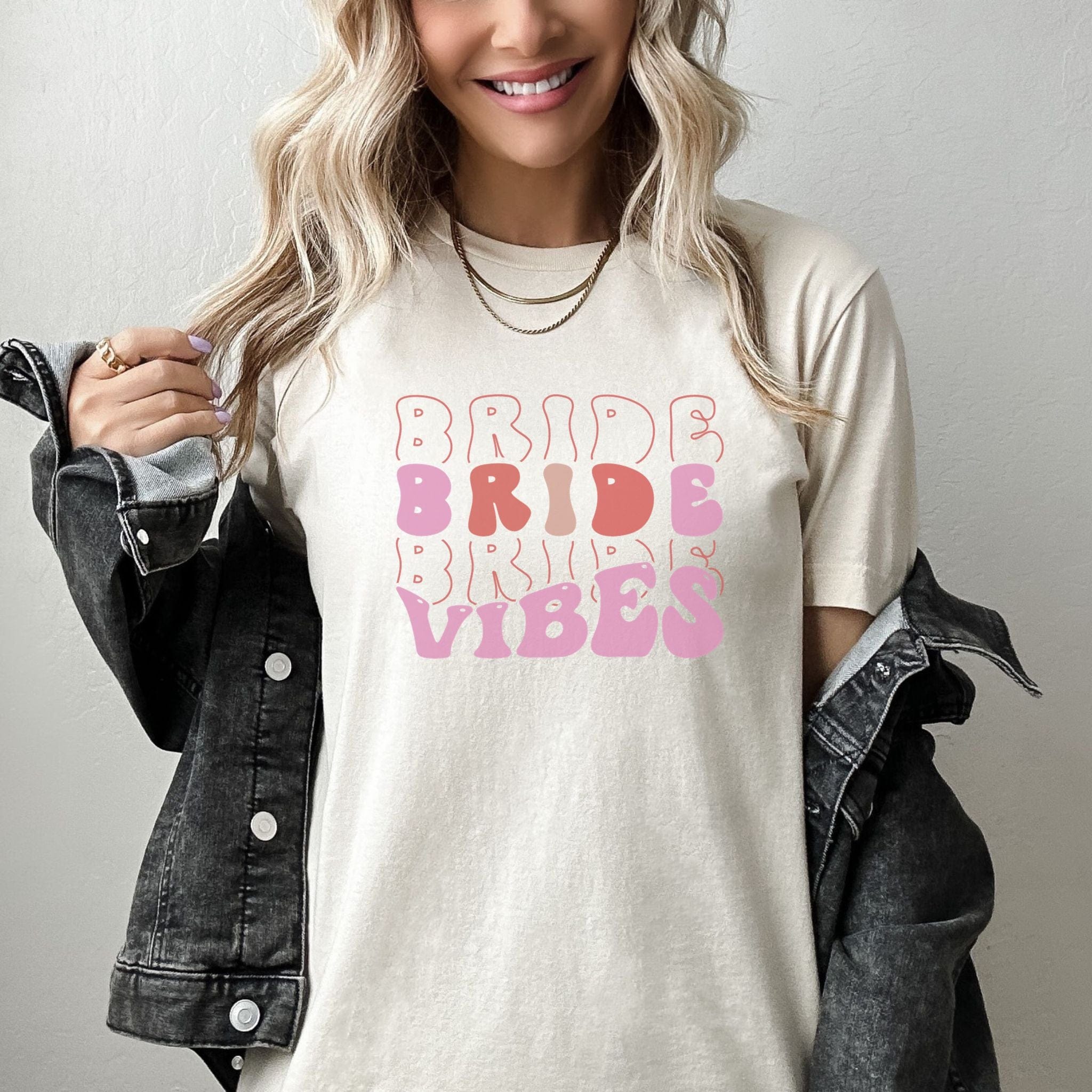 Bride Vibes T-Shirt | Bride Shirt | Engagement Gift | Bridal Shower Outfit