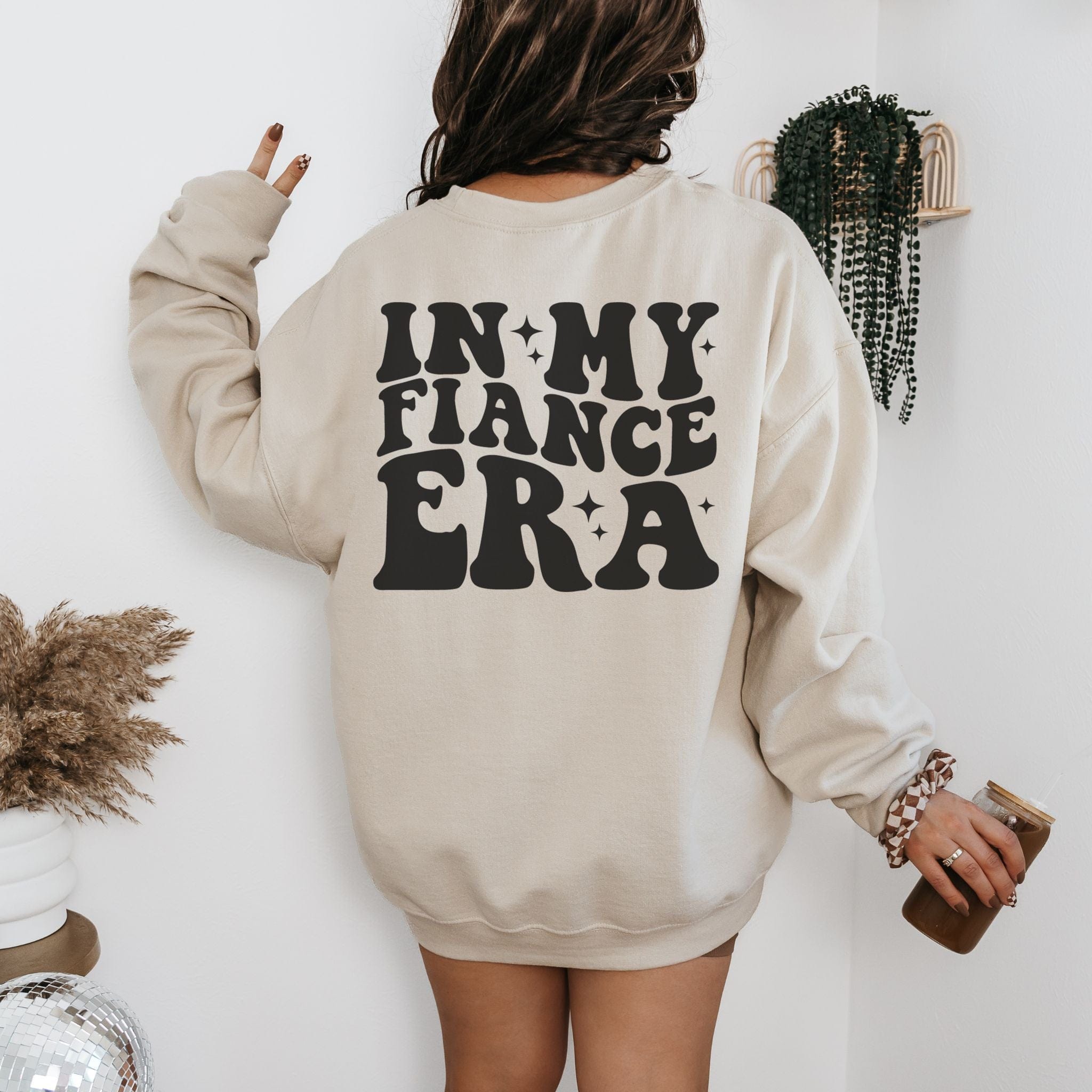 Fiance Era Crewneck Sweatshirt | Bride Shirt | Engagement Gift | Bridal Shower Outfit