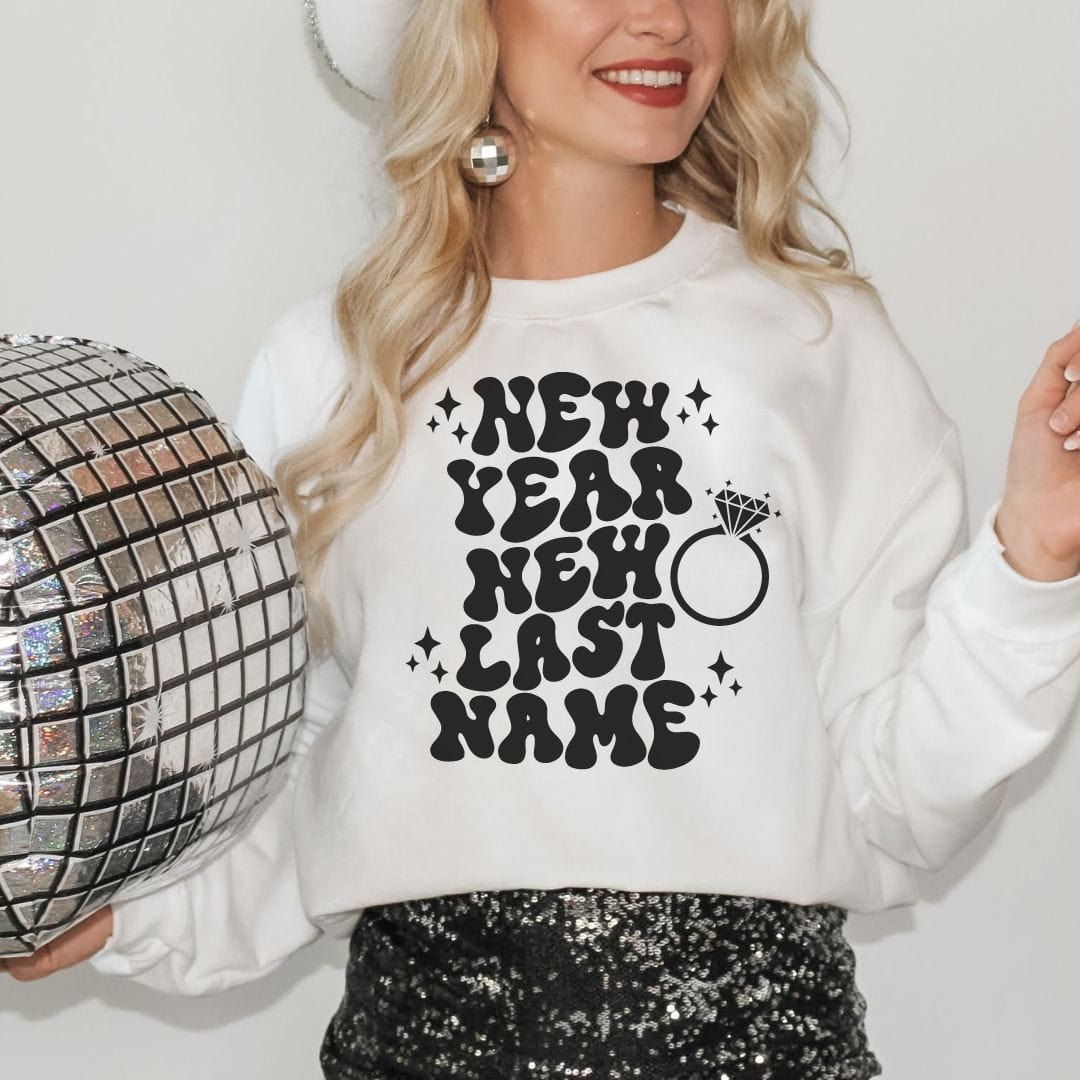 Retro New Year Sweatshirt