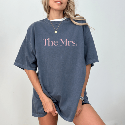 The Mrs. Tee | Bride Shirt | Newlywed Gift | Honeymoon Outfit