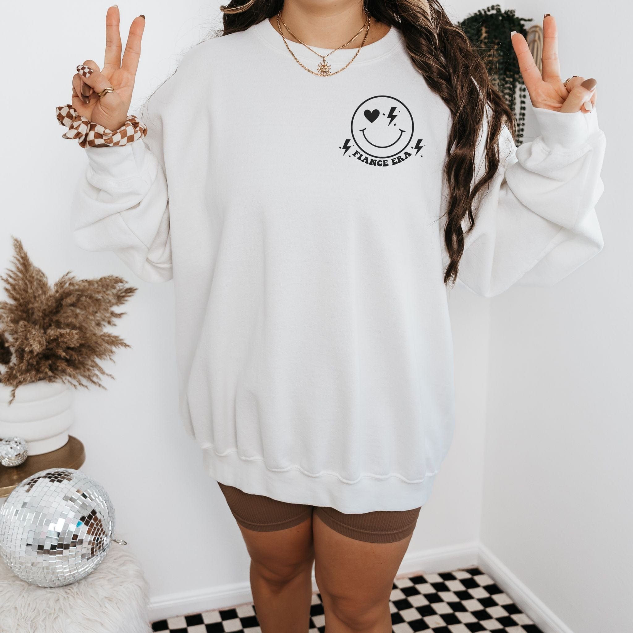 Fiance Era Crewneck Sweatshirt | Bride Shirt | Engagement Gift | Bridal Shower Outfit