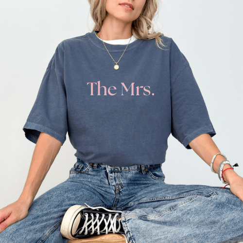 The Mrs. Tee | Bride Shirt | Newlywed Gift | Honeymoon Outfit