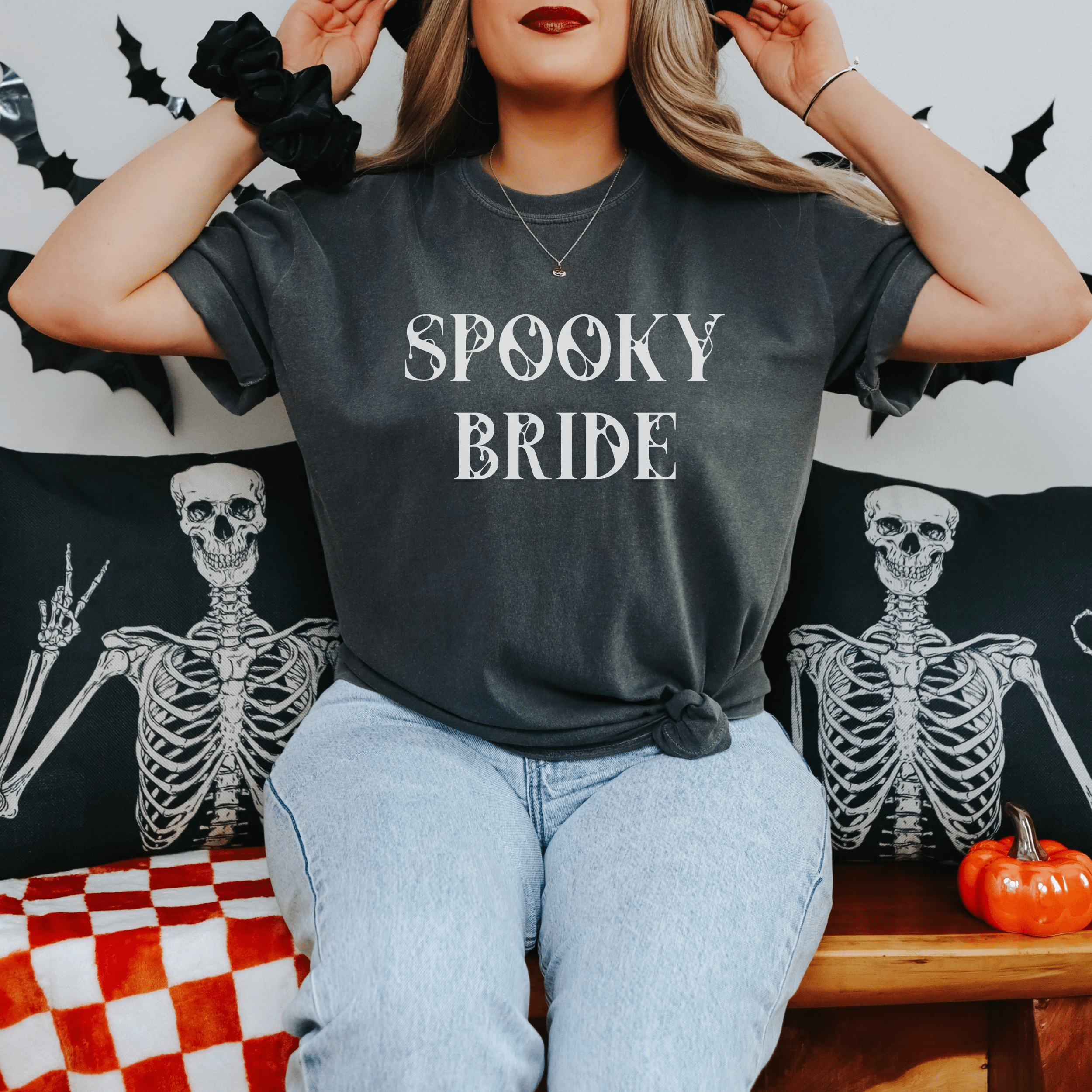 Spooky 🕸️ Bride Tee | Bride Shirt | Engagement Gift | Bridal Shower Outfit