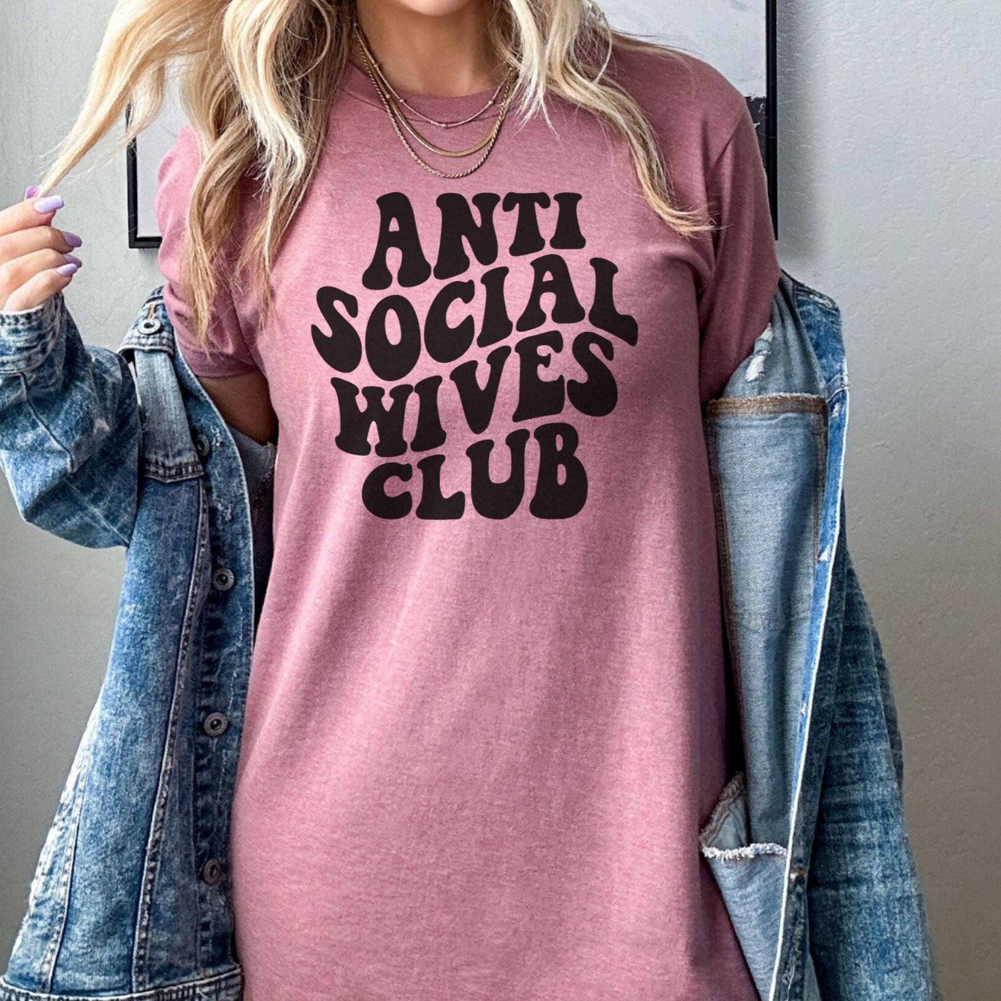 Anti Social T-Shirt | Bride Shirt | Engagement Gift | Bridal Shower Outfit