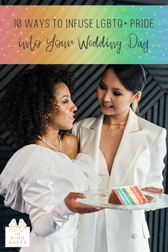 10 Ways to Infuse LGBTQ+ Pride into Your Wedding Day