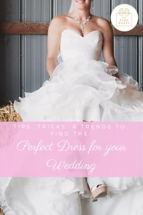 Tips, Tricks, & Trends to Find the Perfect Dress for your Wedding!