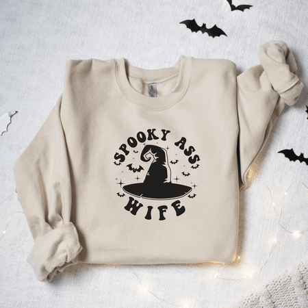 Spooky A** Wife 💀 Sweatshirt